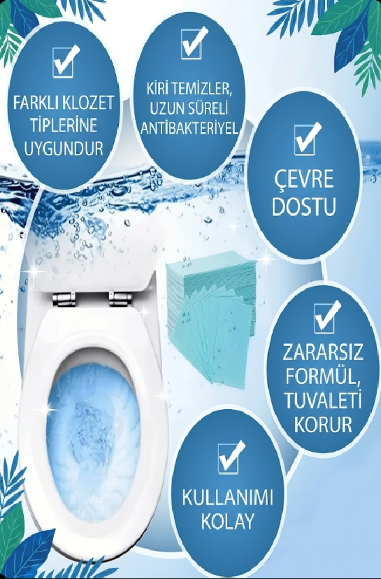 UltraClean™ Suda Eriyen Akıllı Temizlik Tableti - 20 Adet