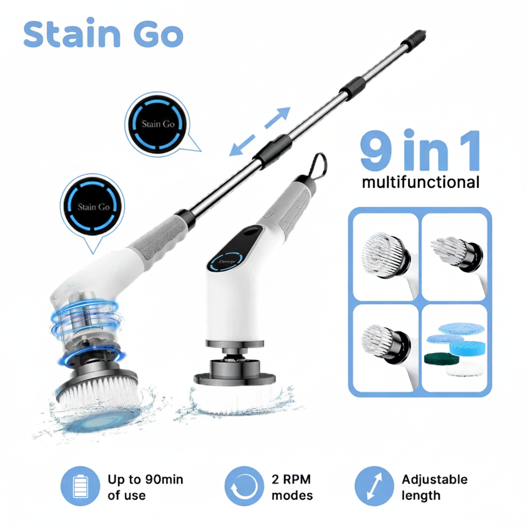 Rechargeable Electric Cleaning Brush