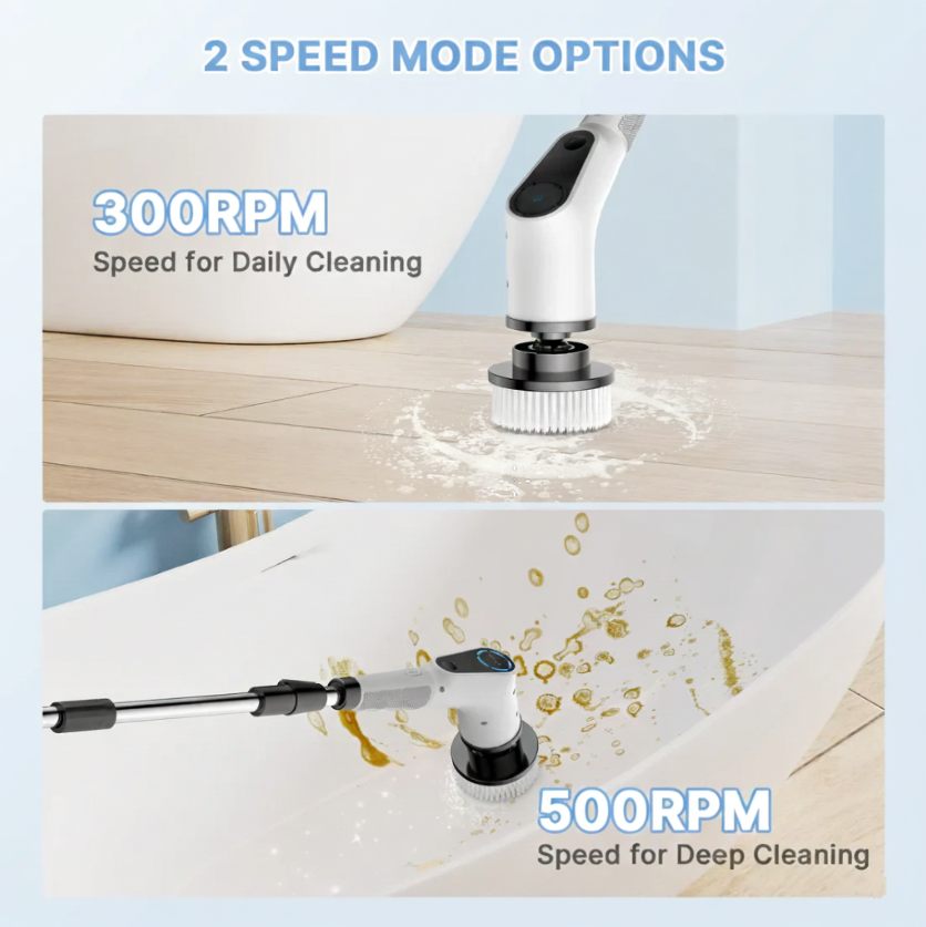 Rechargeable Electric Cleaning Brush